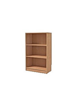 Hylla 2 plan H132,5cm bokfanér