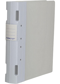 Gaffelpärm KEBA Ergo A4 55mm isgrå/neutr