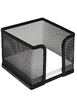 Blockask i nät 95x95mm svart