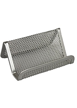 Visitkortshållare silver