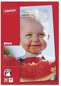 Fotopapper STAPLES Bas 10x15 gloss (50)