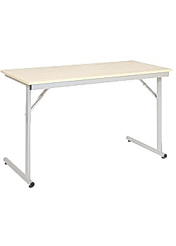 Bord Classic Flexible 120x50 bok/svart