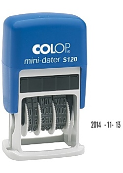 Stämpel Datum COLOP Mini-Dater S120