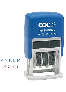 Stämpel COLOP datum Printer 160 "Ankom"