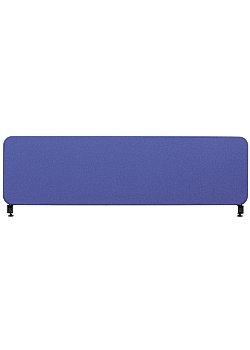 Bordsskärm Softline 45x200 cm blå