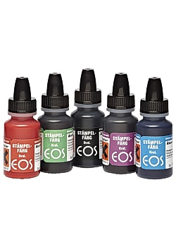 Stämpelfärg EOS  blå 10ml