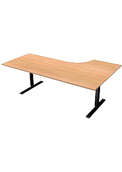 Bord El Vänster 160x120cm boklam/svart