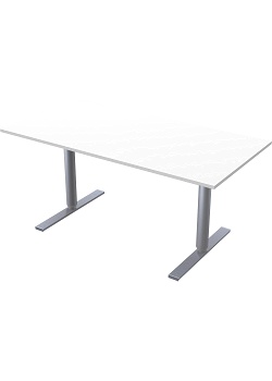 Bord El 180x80cm boklaminat/svart