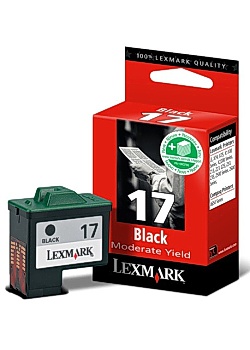 Bläckpatron LEXMARK 010NX217E svart