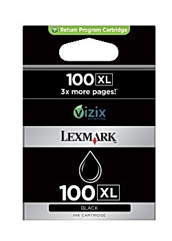 Bläckpatron LEXMARK 14N1068E svart XL