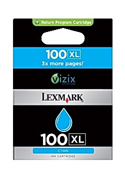 Bläckpatron LEXMARK 14N1069E cyan XL