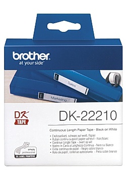 Etikett BROTHER löpande 29mmx30,48m