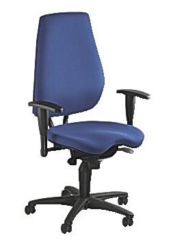 Kontorsstol TOPSTAR Ergo Basic blå