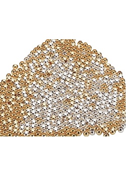 Metallpärlor silver (250)