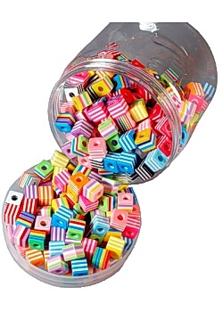 Plastpärlor bassett (300)