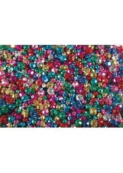 Plastpärlor Mardigras (750)