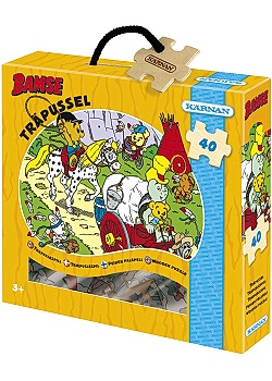 Pussel Bamse 25x21cm