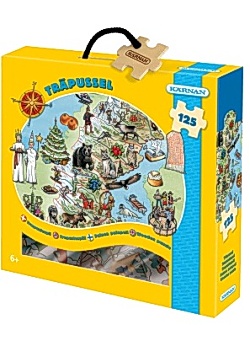 Pussel Sverige 42x37cm