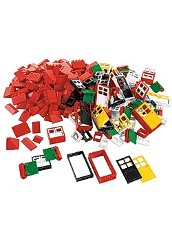 LEGO 9386 Dörrar, fönster, takdetaljer