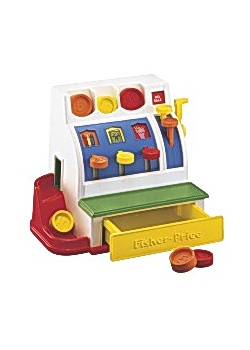 Kassaapparat FISHER-PRICE 2år