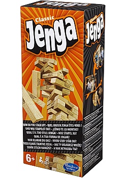 Jenga byggspel från 6år