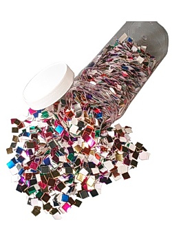 Kartongmosaik metall (10000)