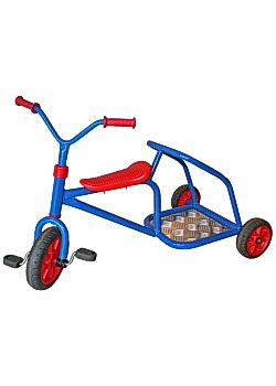 Trehjuling med ståplatta