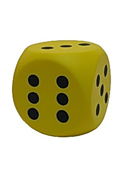 Tärning 14cm mjuk