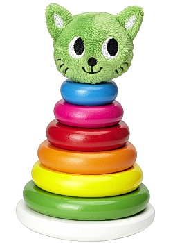 Stapelleksak Katt