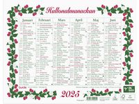 Väggkalender Lilla Hallonalmanackan 2025