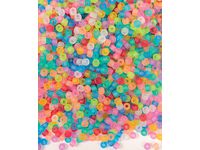 Plastpärlor Kongo Transparanta 1000/FP