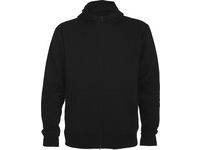 Hoodie zip ROLY Montblanc uni svart XL