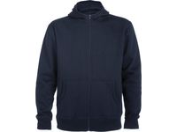 Hoodie zip ROLY Montblanc uni marin 2XL