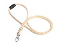 Nyckelband rPET karbinhake beige 10/fp