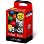 Bläckpatron LEXMARK 80D2966B No43XL+44XL