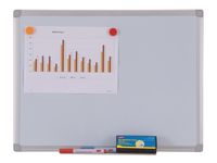 Whiteboardtavla STAPLES emalj 150x100cm
