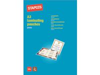Laminat STAPLES A3 klar 75 mic 100/FP
