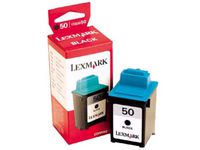 Bläckpatron LEXMARK 17G0050E svart