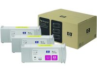 Hewlett Packard HP 83 - 3-pack - magenta - original - bläckpatron (package 3 each)