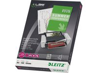 Laminat LEITZ A4 125 mic självh. 100/FP