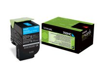 Lexmark Toner 70C2HC0 702HC cyan