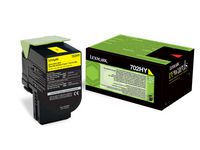 Lexmark Toner 70C2HY0 702HY gul