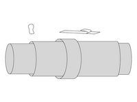 Op-slangskydd BARRIER 8x120cm 30/FP