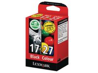 Bläckpatron LEXMARK 80D2952 svart+färg