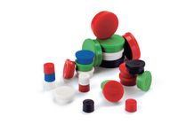 Magnetknappar Ø30mm svart 10/FP