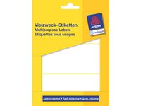 Etikett AVERY handskrift 98x51 vit 84/F