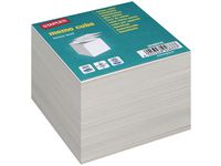 Blockkub refill vit papp 90x90x90 mm 70g