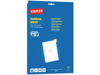 Etikett STAPLES 105x148 100/FP