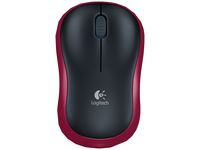 Logitech Mus M185 Röd