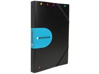 Demobok EXAVIEW-EXACTIVE svart 30 fickor